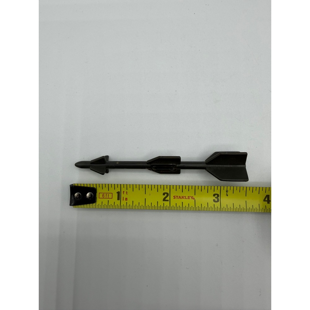 Vintage GI Joe COBRA Rattler Missile Accessory Part 3.25 Inch Plastic 1:18 Scale - Picture 3 of 10